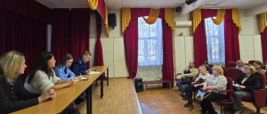 В ОКЦ ВАО – территориальном управлении Перово Перовской межрайонной прокуратурой совместно с прокуратурой ВАО г. Москвы организована встреча с участниками, ветеранами специальной военной операции и членами их семей В ОКЦ ВАО – территориальном управлении Перово Перовской межрайонной прокуратурой совместно с прокуратурой ВАО г. Москвы организована встреча с участниками, ветеранами специальной военной операции и членами их семей