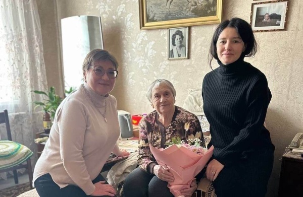 Жительница Ивановского Нина Чистова отметила 95-летие